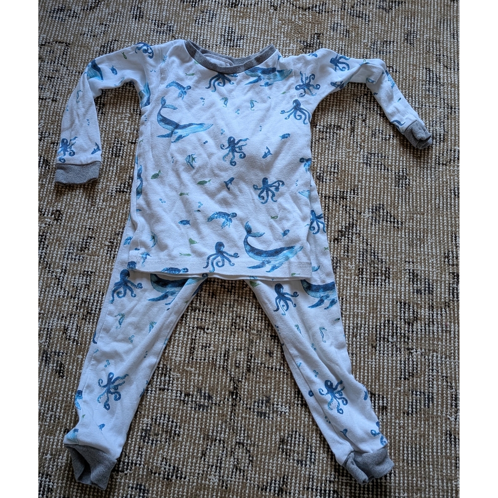 Burts Bees Toddler 2T Long Sleeve Pajama Set